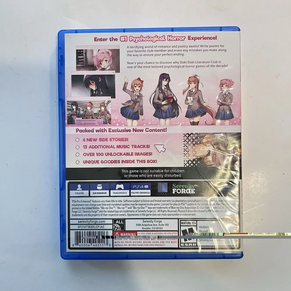 Doki Doki Literature Club Plus! PS4